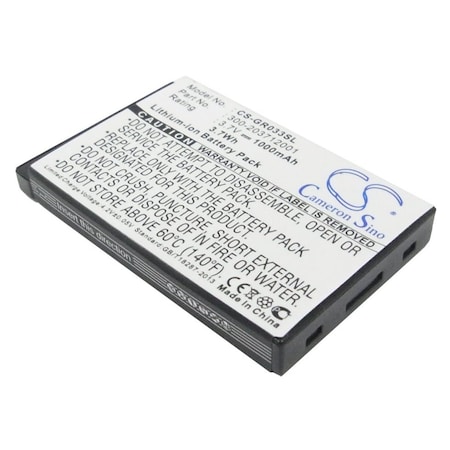 Bsc Preferred Belkin F8T051 F8T051DL F8T051-DL GPS Replacement Battery CS-GR033SL.1